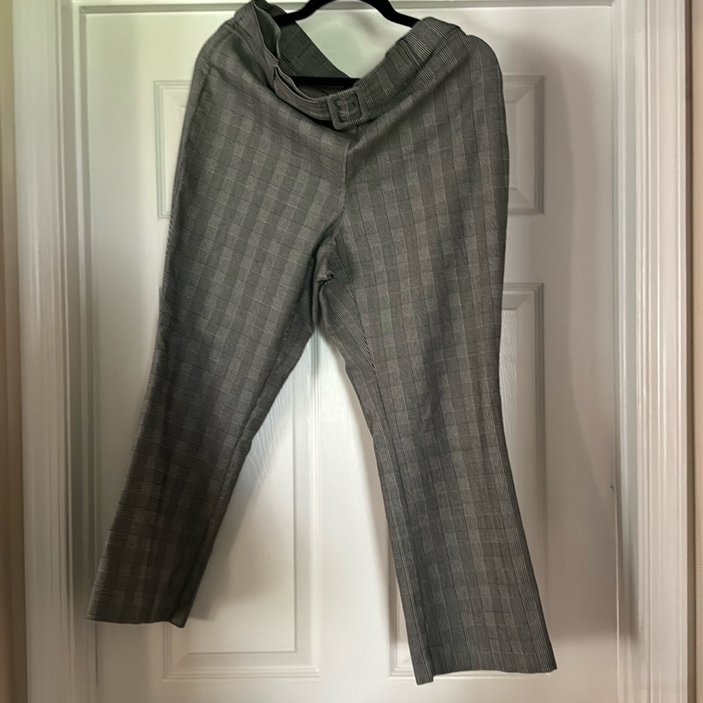 Ella dress pants. Size 16w, new without tags. Attached belt
